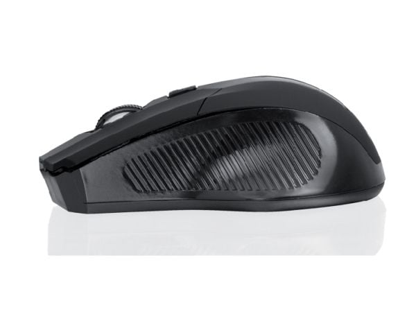 iBox i005 PRO, Molempikätinen, Laser, Langaton RF, 1600 DPI, Musta