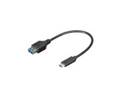 MicroConnect - USB-kabel - USB-type A (hunn) til 24 pin USB-C (hann) - USB 3.1 Gen1 - 20 cm - svart