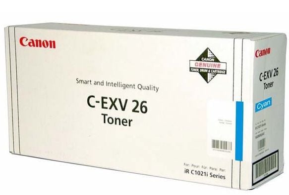 Canon C-EXV26, 6000 sivua, Syaani, 1 kpl