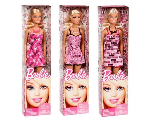 Mattel Barbie Doll Assortment, Muotinukke, Naaras, 3 vuosi/vuosia, Tyttö, Monivärinen