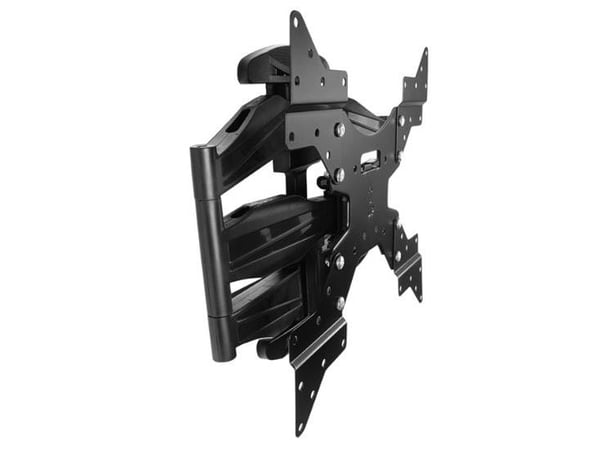 4World - Brakett - for flatpanel - svart - skjermstørrelse: 32"-75" - veggmonterbar