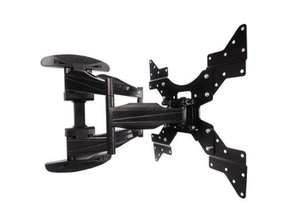4World - Brakett - for flatpanel - svart - skjermstørrelse: 32"-75" - veggmonterbar