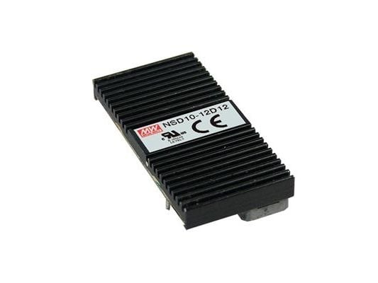 MEAN WELL NSD10-12D12, 12 V, 10 W, 12 V, 0,42 A, RoHS, 50,8 mm
