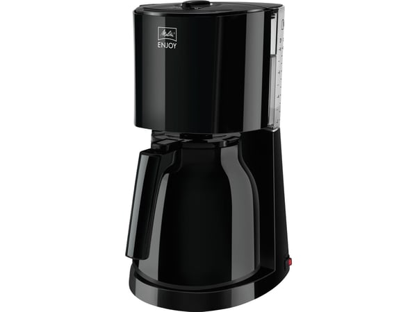 Melitta 1017-06, Suodatinkahvinkeitin, Jauhettu kahvi, 1000 W, Musta