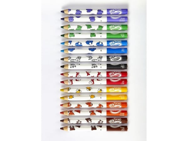 Crayola 3678, Pehmeä, Multi, 8 kpl