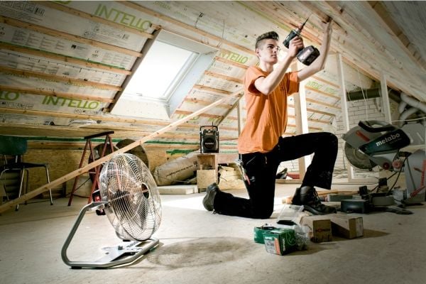 Metabo AV 18, Hvit, Gulv, 1300 RPM, 35,5 cm, 35,6 cm (14"), Batteri