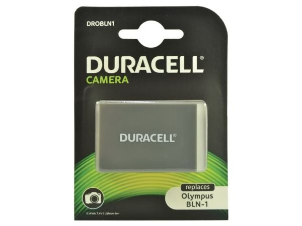 Duracell - Batteri - Li-Ion - 1100 mAh - for Olympus PEN-F; OM-D E-M1, EM-5, E-M5, E-M5 Mark II; PEN E-P5