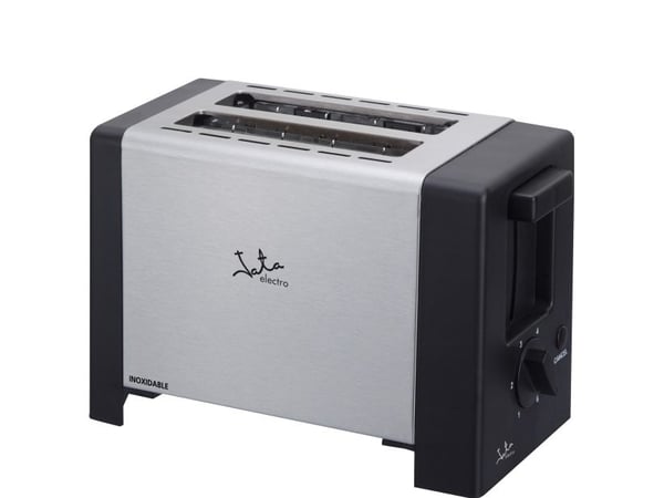 Jata electro TT607 - Brödrost - 2 skiva - 2 Kortplatser - svart/inox