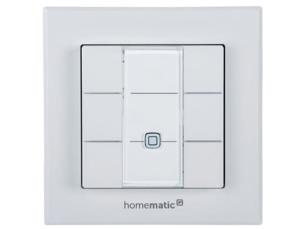 HomeMatic HMIP-WRC6, Vit, 869.525 MHz, IP20, Batteri, 50 mA, AAA HomeMatic HMIP-WRC6, Vit, 869.525 MHz, IP20, Batteri, 50 mA, AAA