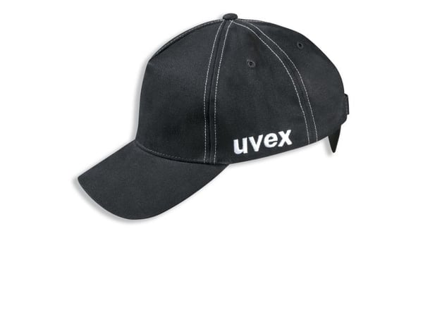 uvex - Humphette - bomull, ABS-plast, maskestoff - svart