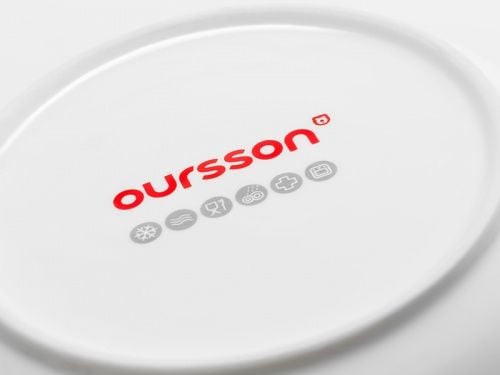 OURSSON BS2981RC/GA, Salat bolle, Rund, Keramisk, Flerfarget, 250 °C, 3 stykker