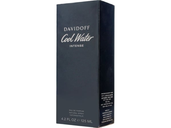 Davidoff Cool Water Intense Man, Män, Sommar, 125 ml, Ej påfyllningsbar flaska, Mandarin, Kokos