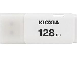 KIOXIA TransMemory U202 - USB flash-enhet - 128 GB - USB 2.0 - vit