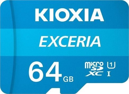 KIOXIA EXCERIA - Flashminnekort - 64 GB - UHS-I U1 / Class10 - microSDXC UHS-I