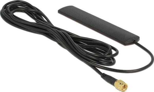 Delock - Antenne - Smart Home - 3 dBi - rundtstrålende - innendørs - svart
