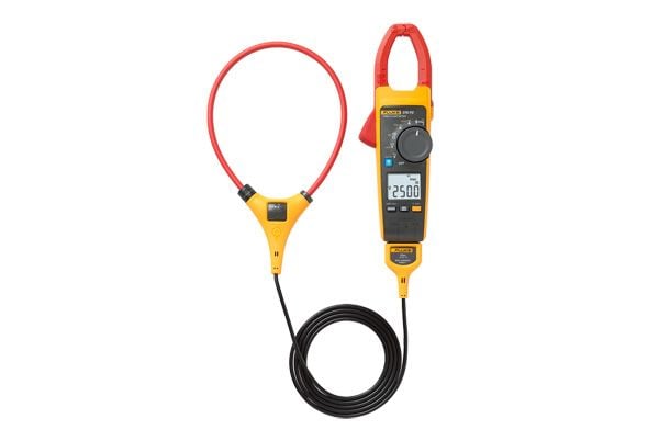 Fluke 376 FC, LCD, CAT III 1000V, CAT IV 600V, 395 g, Gult
