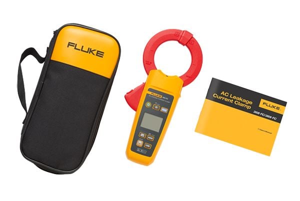 Fluke 369 FC, Digitalt, 0,003 - 60 A, 0,001 µA, 0,04 - 1 kHz, 1% + 5 digits, Grå, Rød, Gult