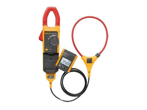 Fluke 381, LCD, CAT III 1000V, CAT IV 600V, 350 g, Gult