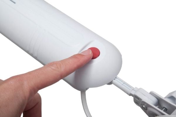 LED desk lamp Atlantic, white