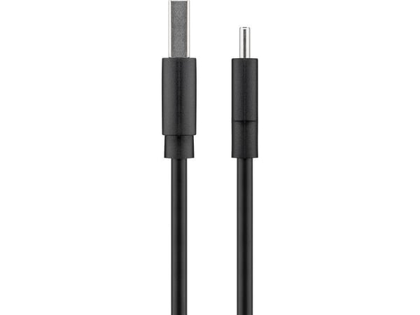 Goobay 59124, 3 m, USB A, USB C, USB 2.0, 480 Mbit/s, sortering