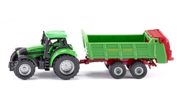 Siku 1673, Traktor, 3 år, Metall, Plast, Sort, Grønn, Rød