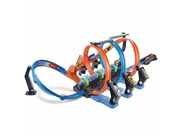 Hot Wheels Corkscrew Crash Track Set
