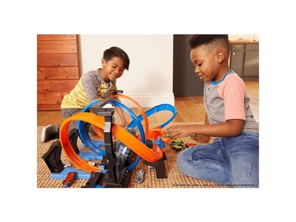 Hot Wheels Corkscrew Crash Track Set