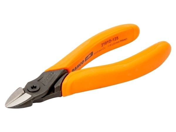 Bahco 2101D-125IP, Diagonal tang, 1,42 cm, Oransje, 125 mm, 90 g