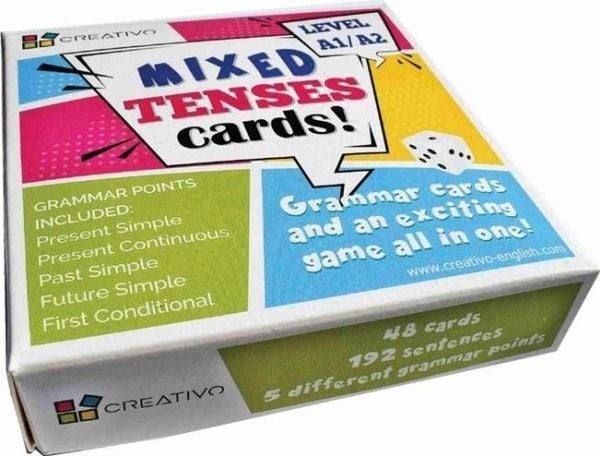 Creativo Mixed Tenses-kort nivå A1/A2 CREATIVO