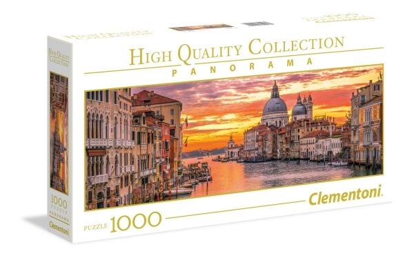Clementoni puslespill 1000 brikker. Canal Grande - Venezia (39426)