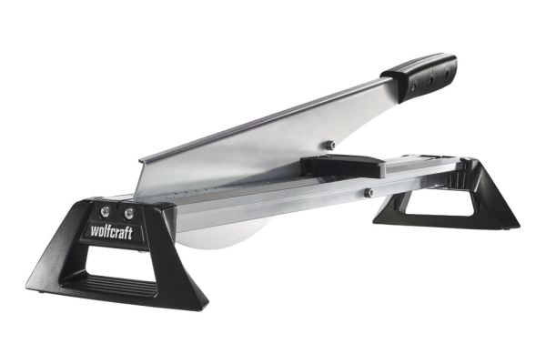 wolfcraft GmbH LC 600, Aluminium, Sort, Aluminium, 46,5 cm, 8 mm, 90°, 186 mm