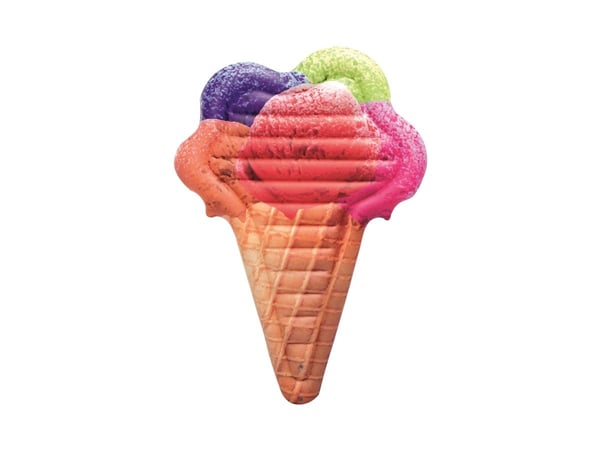 Bestway 43183, Monivärinen, Kelluva patja, Vinyyli, 90 kg, 1250 mm, 178 cm, 1250 mm, 178 cm