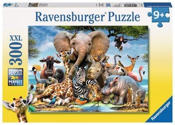 Ravensburger 300XXL - African Friends - puslespill - 300 brikker