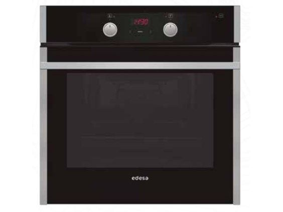 Edesa EOE-8060 P X - Ovn - innebygd - fordypning - bredde: 56 cm - dybde: 56 cm - høyde: 59 cm - med selvrens - Klasse A - svart/rustfritt