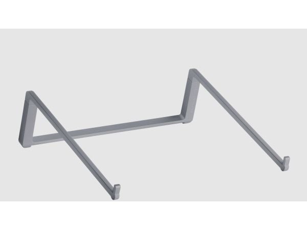 Rain Design mBar pro, Kannettavan tietokoneen teline, Harmaa, Alumiini, 243 mm, 250 mm, 75 mm