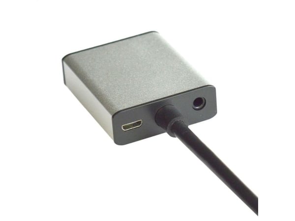 ROLINE 12.99.3119, 0,15 m, HDMI Type A (Standard), VGA (D-Sub) + 3.5mm, Hunkjønn, Hunkjønn, Rett