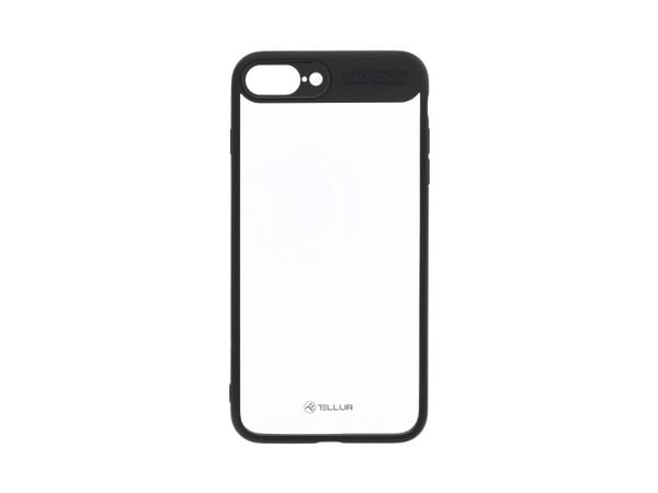 Deksel Tellur Hybrid Matt Back for Apple iPhone 8 Plus. Svart/Klar