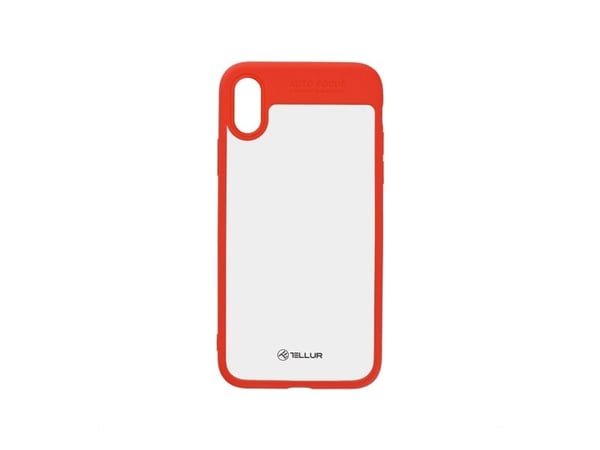 Tellur TLL121623, Etui, Apple, iPhone X, 14,7 cm (5.8"), Rød, Gjennomsiktig