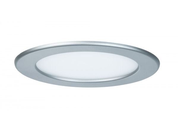 Paulmann 920.71, Innsunket spotlight, 1 ampuller, LED, 4000 K, 850 lm, Kromfarget