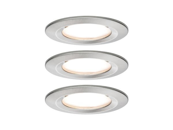 Paulmann 934.58, 3 lamppu(a), LED, 19,5 W, 650 lm, Metallinen