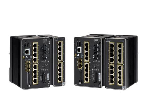 Cisco Catalyst IE3300 Rugged Series - Switch - Styrt - 10 x 10/100/1000 (8 PoE+) + 2 x SFP - DIN-skinnemonterbar - PoE+ (360 W) - DC-strøm