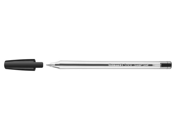Pelikan 601450, Klips, Uttrykkbar kulepenn med hengefeste, Sort, 50 stykker