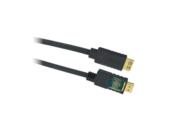 Kramer Electronics CA-HM, 30 m, HDMI Type A (Standard), HDMI Type A (Standard), 3D, 18 Gbit/s, Svart