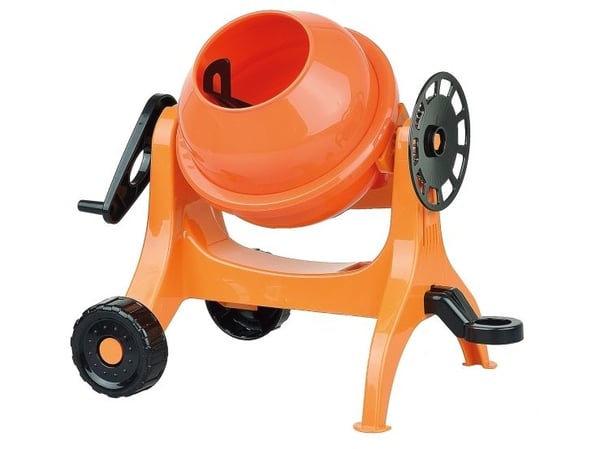 Lena 05010, Trailer, Concrete mixer, Sisä- ja ulkotila, 2 vuosi/vuosia, Akryylinitriilibutadieenistyreeni (ABS), Musta, Oranssi