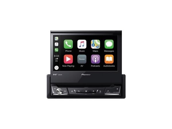 Pioneer AVH-Z7200DAB - DVD-receiver - display - 7" - berøringsskjerm - enhet i instrumentbordet - Enkelt-DIN - 50 watt x 4