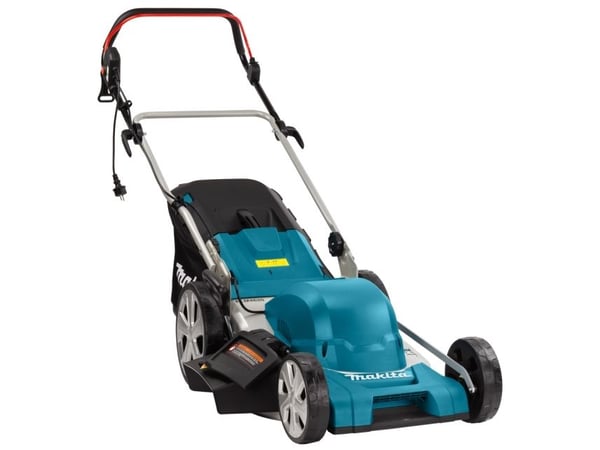 Makita ELM4620, 800 m², 46 cm, 2 cm, 7,5 cm, 60 L, 4 renkaita