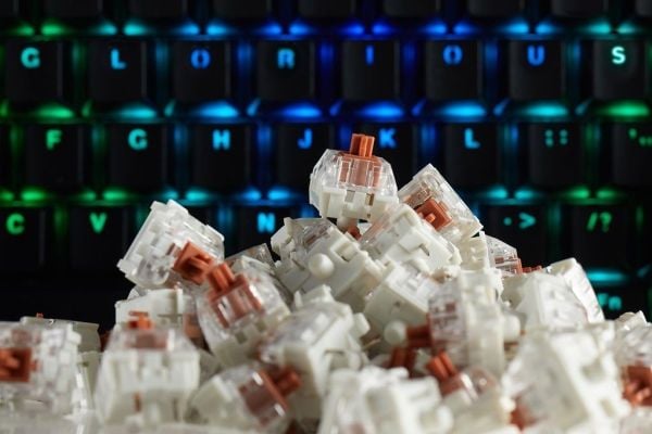 Glorious PC Gaming Race KAI-BRONZE, Bronse, 120 stykker, Kailh, Glorious PC Gaming Race GMMK, China