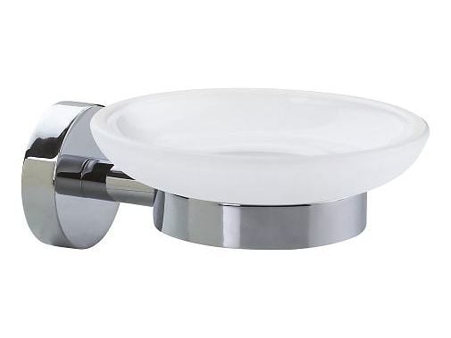 TESA Smooz, Sølv, Hvit, Kromfarget, Metall, Oval, Vegg, 110 mm, 130 mm