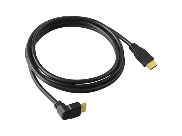 SBOX HDMI-90-15, 1,5 m, HDMI Type A (Standard), HDMI Type A (Standard), 10,2 Gbit/s, Audio Return Channel (ARC), Sort