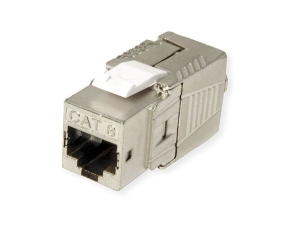 ROLINE 26.11.0381, Flat, Metallisk, RJ-45